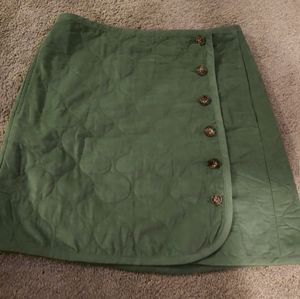 Madewell Corduroy Quilted Mini Skirt